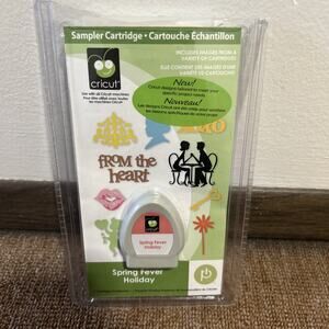 Cricut SPRING FEVER Sampler Winter Snow Cartridge Open